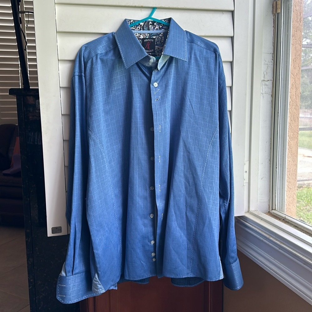 Men’s Absolute Rebellion long sleeve shirt. Slim fit.